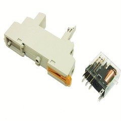 COMPRESSOR, ELECTRICAL DIN RAIL plug in relay and base 240V TO 110V – SE166