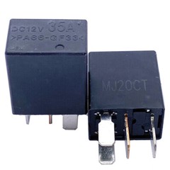 2Pcs JEM PA66-GF33 12VDC 35A Automotive Relay 4Pins
