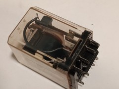 Potter & Brumfield KUP-11D15-24 Ice Cube Relay 3A, 1/2HP, 600VAC, 24VDC, 8-Pin