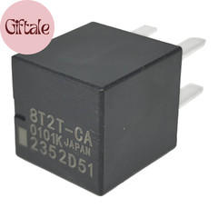 3-Pack 8T2T-CA Relay – 12VDC 20A 4-Pin SPST Automotive Power Relay – Compatible