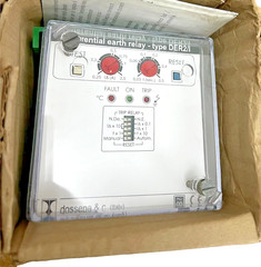DOSSENNA & C DER2/I DIFFERENTIAL EARTH RELAY 9DR7ON 115/230/400V