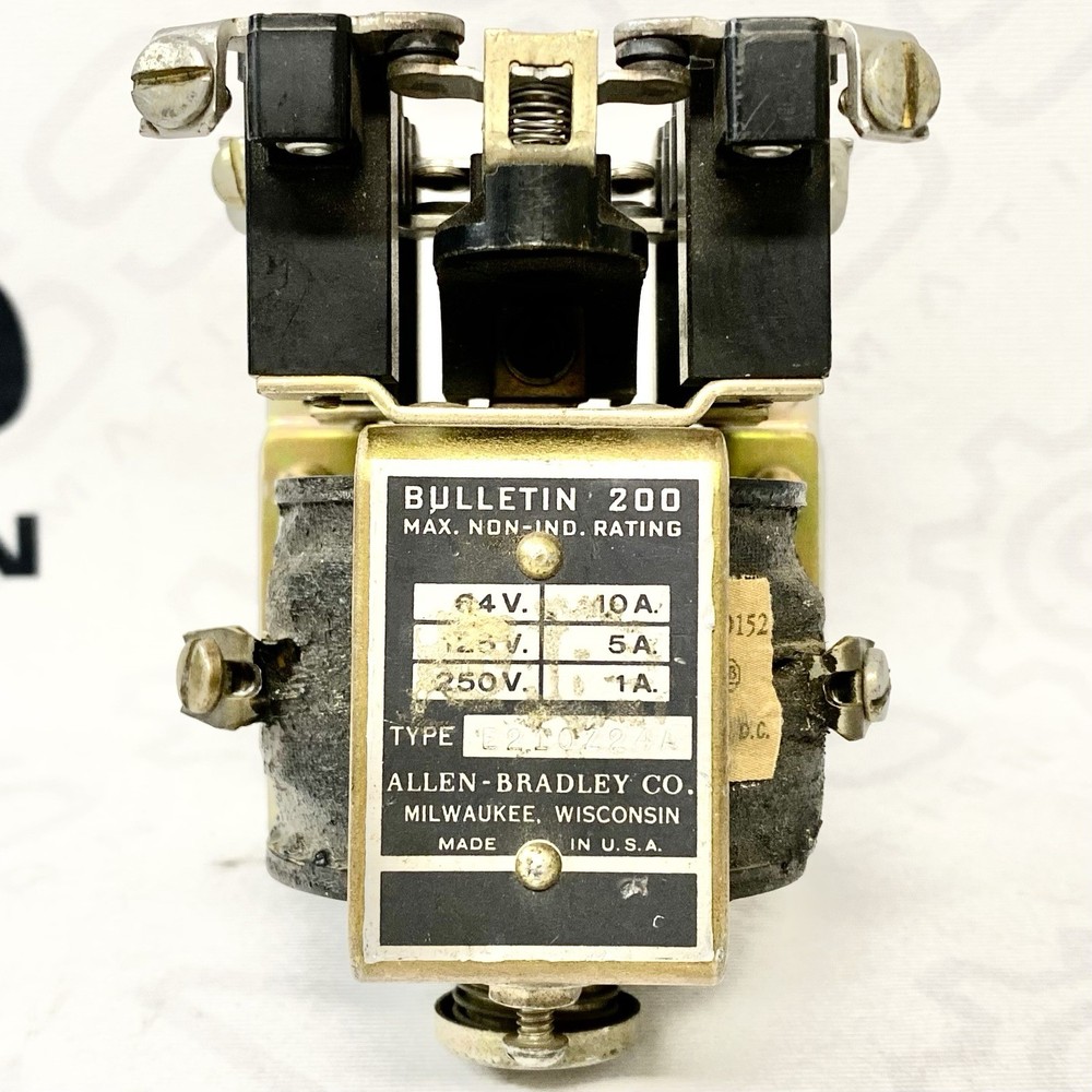 Allen Bradley E210Z24 Ser A 250VDC 10A DC Relay