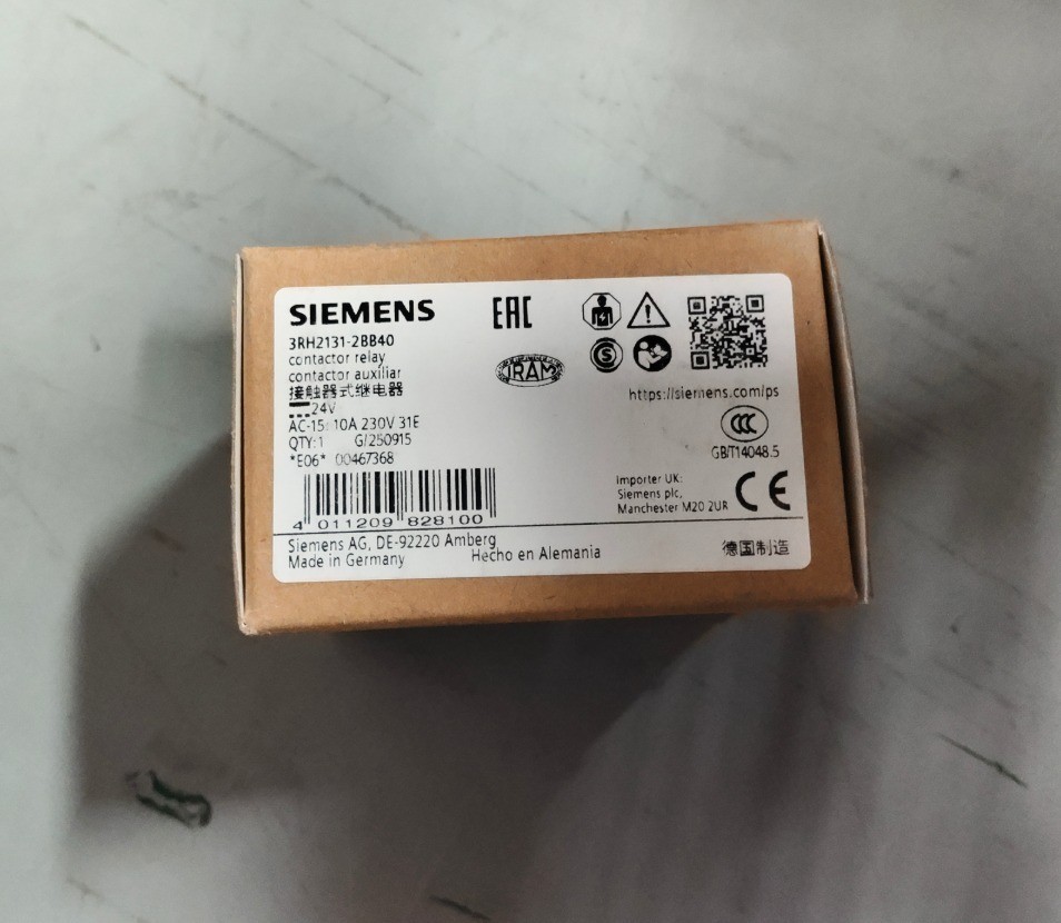 1PC New Siemens 3RH2131-2BB40 Contactor Relay 3NO 1NC 24VDC S00