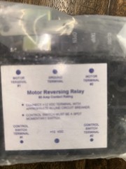 Motor Reversing relay Module OX 20360 Contact Rating 80 Amp