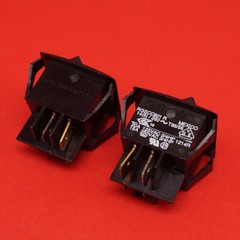 RGSCC901-R-B-B-D Carling Technologies Switch Rocker Dpdt 20A 250V Blac 2PCS