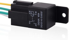 Pack of 2 Heavy-Duty 12V 40A SPST Car Relays – Reliable Automotive Performance