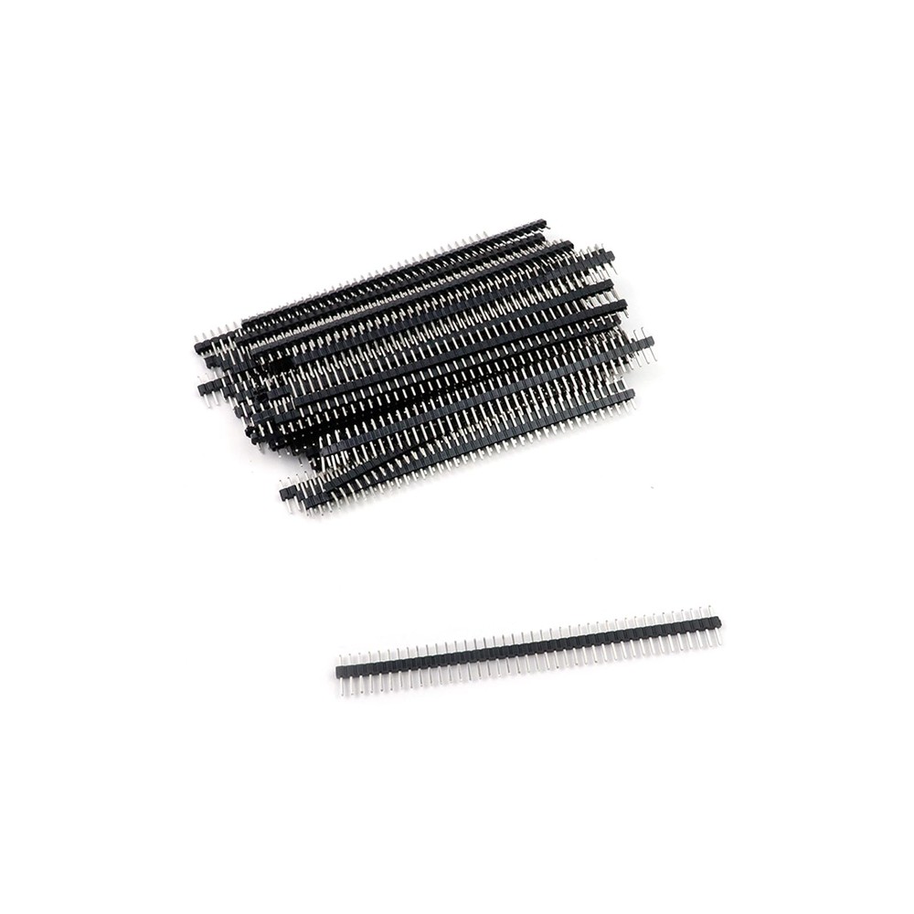 Single Straight Row Pin Header Strip 40Pin 2.0mm Pitch Connector Kit PCB
