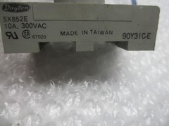 DAYTON 5X852E RELAY BASE (AS PICTURED) UNMP
