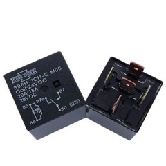 SongChuan Relay 896H-1CH-C M06 24VDC Relay 20A/15A 5-Pin diode Automive Relay