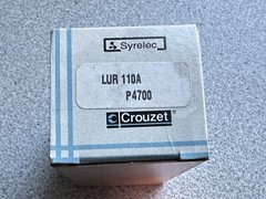 NEW Crouzet LUR 110A Voltage Control Monitoring Relay 11 Pin 0.2 to 600 V AC/DC