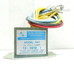 12-1818-1 SWISS CONTROLS AND RESEARCH RELAY, 24 VOLT/ 1/2 AMP NEW OLD STOCK
