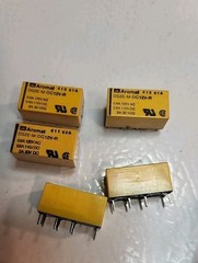 (5) NEW 5Pcs DS2E-M-DC12V-R Aromat DPDT 12v Reverse Polarity Relay (NOS)