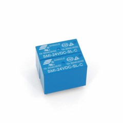 10Pcs SMI-24VDC-SL-C 5Pin PCB Mount SPDT 10A/250VAC 24VDC Power Relay