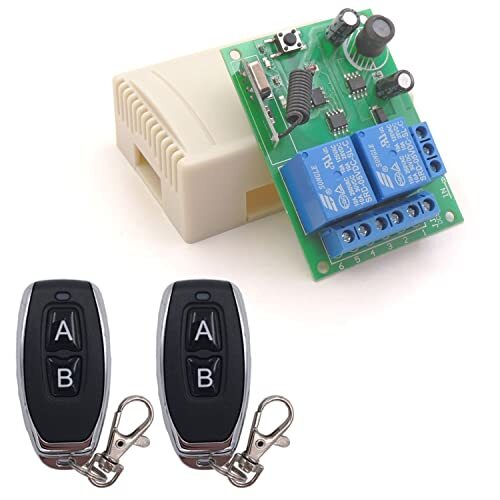 DC 12V 24V 30V Secure Remote Control Switch Universal Wireless 433Mhz rf 10A …