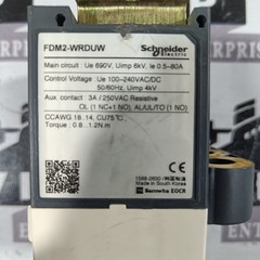 SCHNEIDER ELECTRIC FDM2-WRDUW OVER CURRENT RELAY FREE FAST SHIPPING