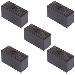 5 x 12V High Power PCB Relay 16A SPDT