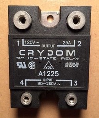 CRYDOM 25A 120V SOLID STATE RELAY A1225