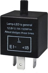LED Flasher Relay 3 Pins Adjustable Turn Signal Hyper Blink Issue