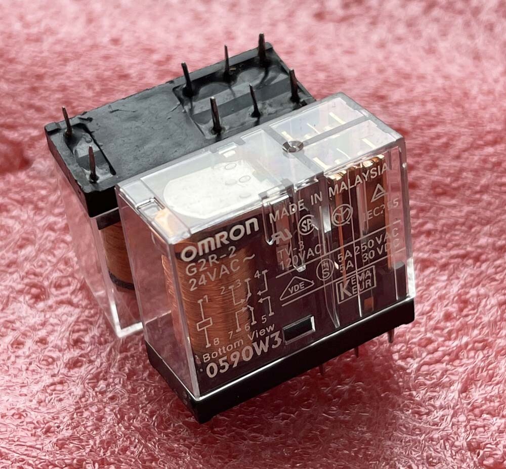 48V G2R-2-48VDC G2R-2 DC48V OMRON Power Relay 8 Pins