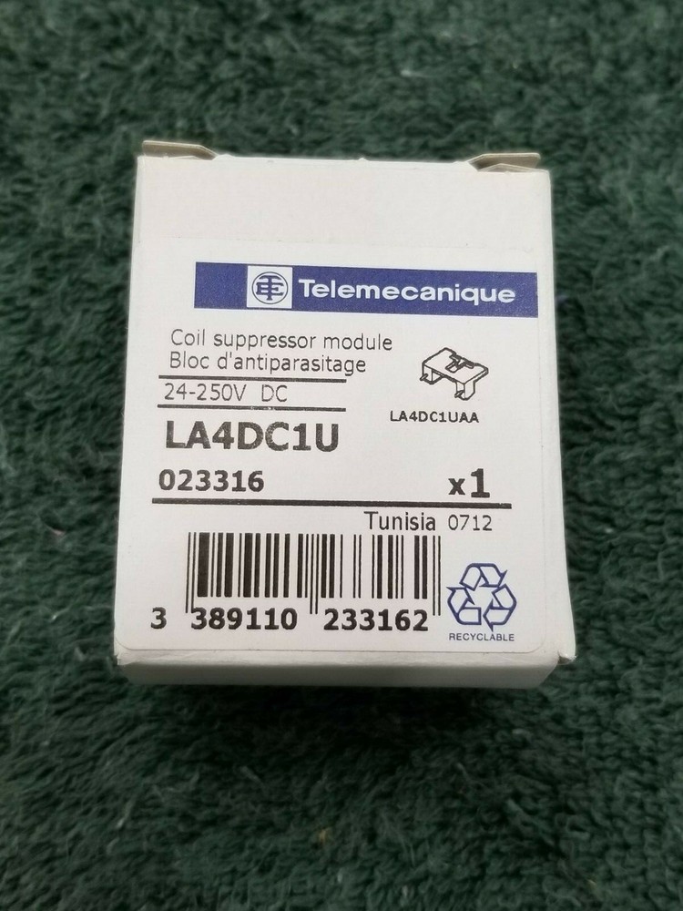 Telemecanique, Schneider Coil Suppressor LA4DC1U, 24-250VDC
