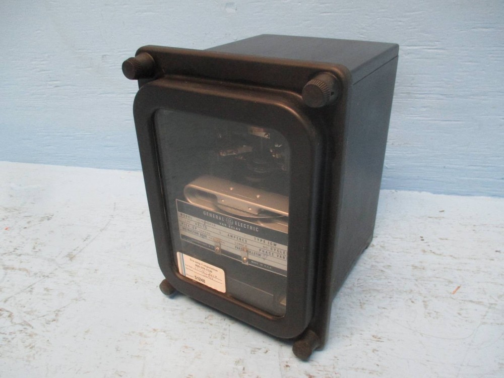 General Electric 12ICW53A1A Var Relay Type ICW GE 12 ICW 53A1A 120 V 60 Cycles