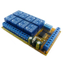 1 PCS 8ch Flip-Flop Latch Relay Board Bistable Self-locking Electronic Switch