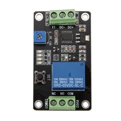DC5V/12V/24V Time Delay Relay Module / Self-Locking / Delay Switch 4 Function US