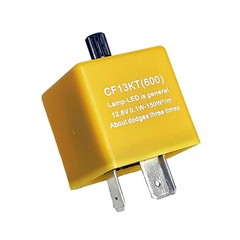3-Pin CF13 JL-02 EP34 Speed Adjustable Strobe Electronic LED Flasher Relay For
