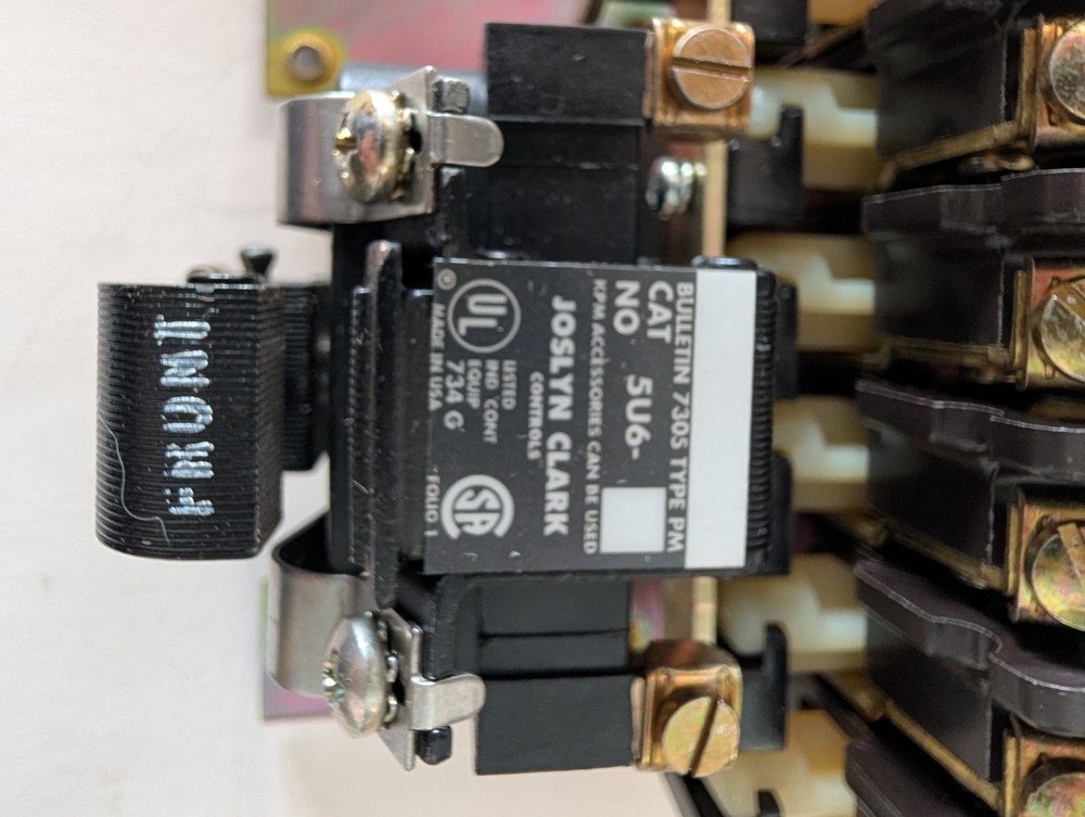JOSLYN CLARK 5U6-76 PM Control Relay 6NO 10A 600VAC – NEW (OPEN BOX)