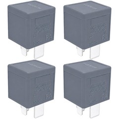 12V 70A 4-Pin SPST Relay (4-Pack) for Ford Escape Focus Fiesta Fusion Transit Co