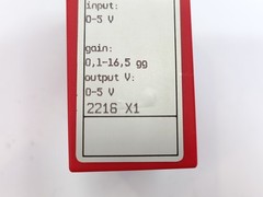 PR Electronics 2216 X1 Programmable Amplifier