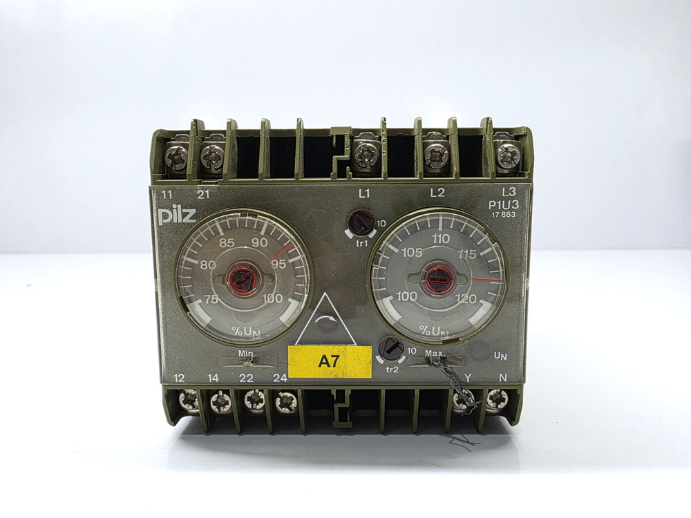 PILZ SAFTY RELAY P1U3/3X400VAC/2U FREE FAST SHIPING