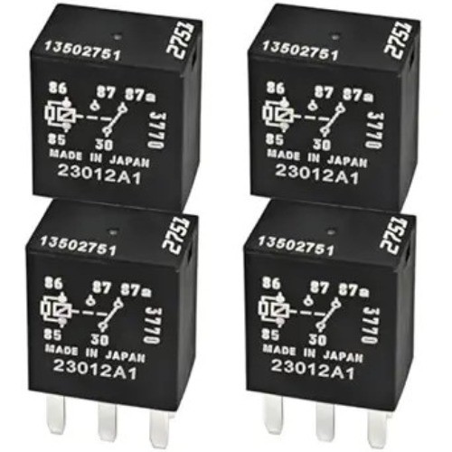 4Pcs 13502751 Relay – 12VDC 5-Pin 35A Automotive Relay Number of Items: 4