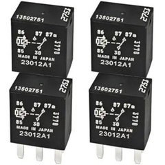 4Pcs 13502751 Relay – 12VDC 5-Pin 35A Automotive Relay Number of Items: 4