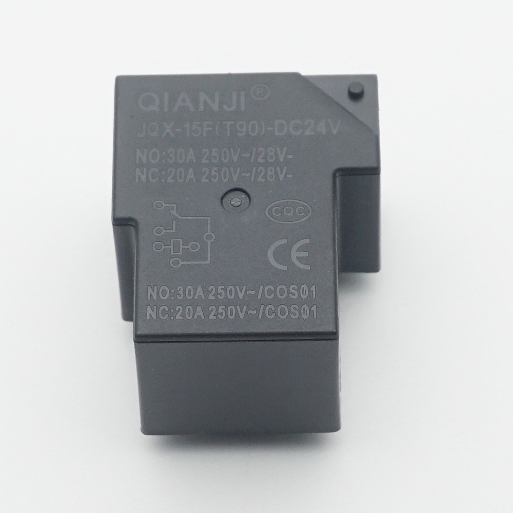 JQX-15F(T90)-DC24V Electromagnetic Relay 30A 24VDC 6 Pins x 10PCS NEW