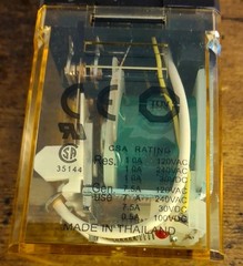 Lot Of 6 IDEC RR2P-UL RELAY DC24V 8 PIN