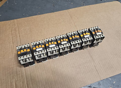 Lot of 7 TELEMECANIQUE CA2-DN22 CONTACTOR (2 NO + 2 NC) W/LA4 DA-2G