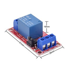 10 Packs 5V One Channel Relay Module Relay Switch with OPTO Isolation High Lo…