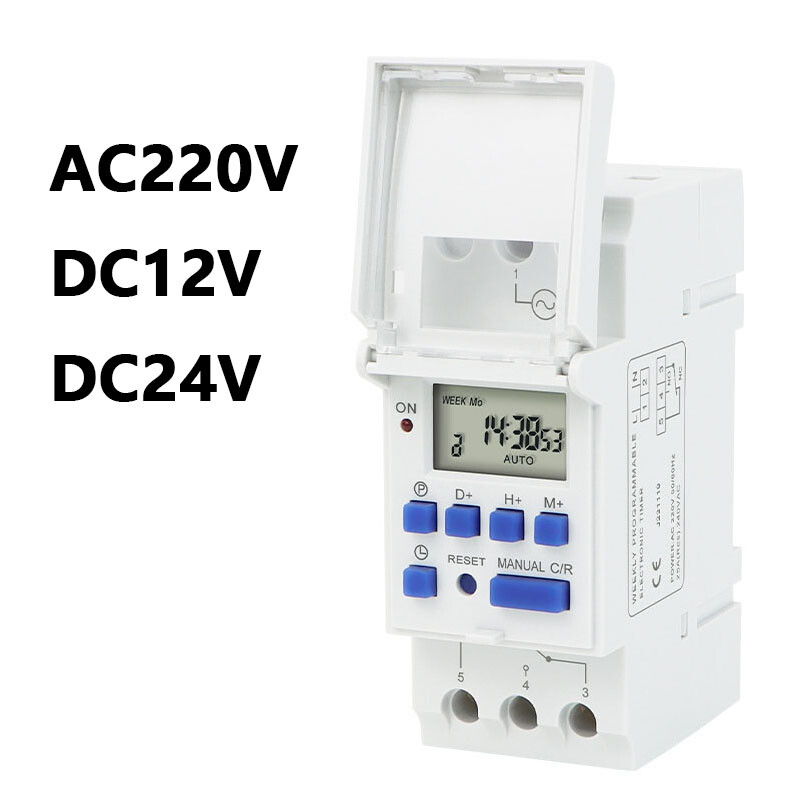 THC15A Electronic Digital Timer Switch Relay Control 220V 12V 24V THC15A Relay