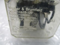 POTTER & BRUMFIELD KUP 14A15-120 RELAY LOT OF 3 NSNP