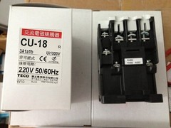 CU-18-3A1a1b TECO Magnetic Contactor. COIL: 220VAC. 35 Amps.