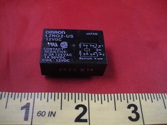 Omron LZNQ2-US-DC12 Relay Coil 12vdc Sealed Resistive 0.3a 125vac 1a 30vdc used