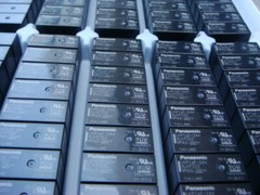 LOT 5 PANASONIC 10A/277VAC 5A/30VDC RELAYS 24V SPST LKP1aF-24V — New and Unused