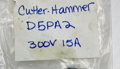 CUTLER HAMMER D5PA2 RELAY SOCKET BASE 15AMP 300V QTY:1🔔