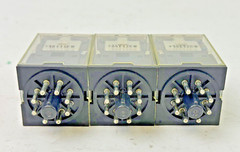 OMRON *LOT OF 3* – MKS2PIN – RELAY – 250VAC/ 30VDC, 10A RES. ,7A GEN. SINGLE PHS