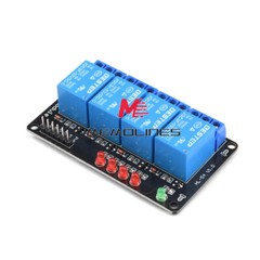 1-10x 4 Channel 3V 3.3V Relay Module For Arduino Raspberry PIC AVR DSP ARM USA