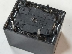 CDE CDR772CVQPG-9D Relay 9VDC DPDT Epoxy Sealed PCB Mounted