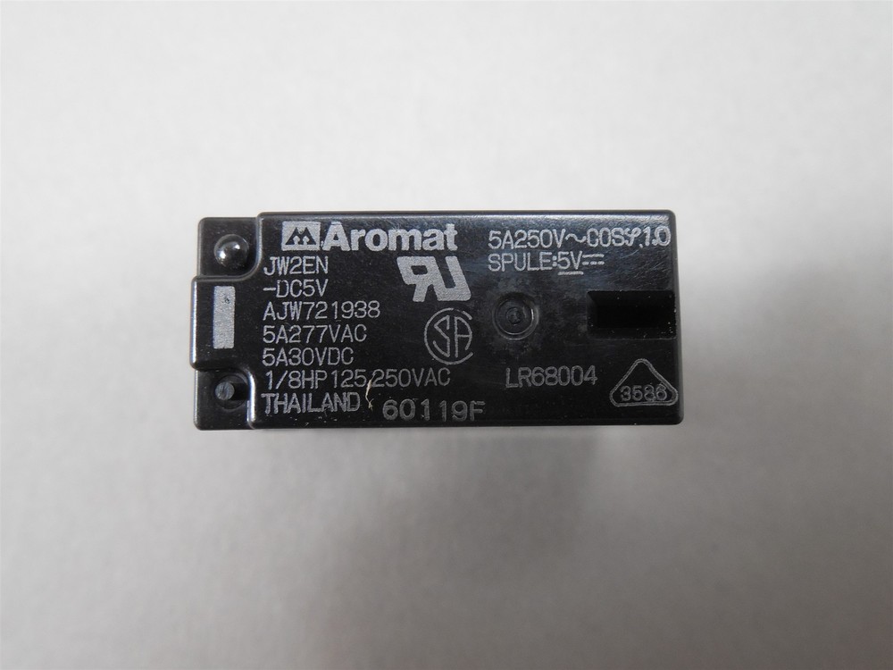 Panasonic Aromat JW2EN-DC5V Relays Lot-of-100 NEW Coil Voltage 5VDC 5A@277VAC