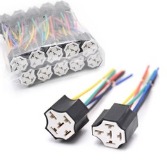 Automotive Ceramic Relay Holder Seat High Temperature Relay Connector With P BL