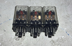 ACI 9737A1201 General Purpose Relay Coil LR75820 11-Pin Relay Lot of 3